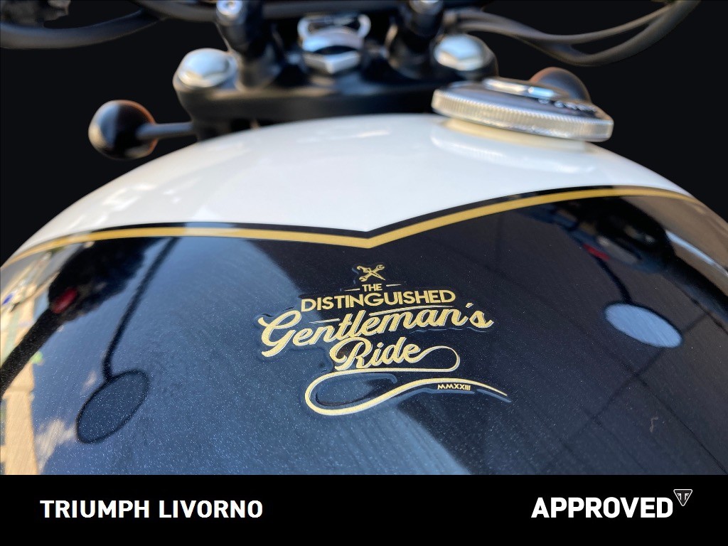 TRIUMPH Bonneville 1200 T120 Black DGR Limited Edition Abs E5