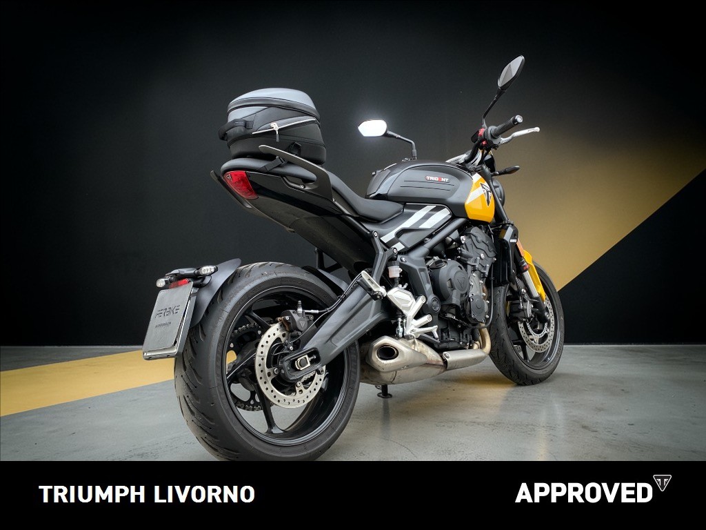 TRIUMPH Trident 660 Cosmic Yellow / Sapphire Black Abs